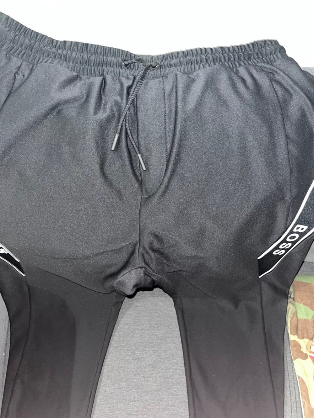 HUGO BOSS Black athletic Pants medium men’s